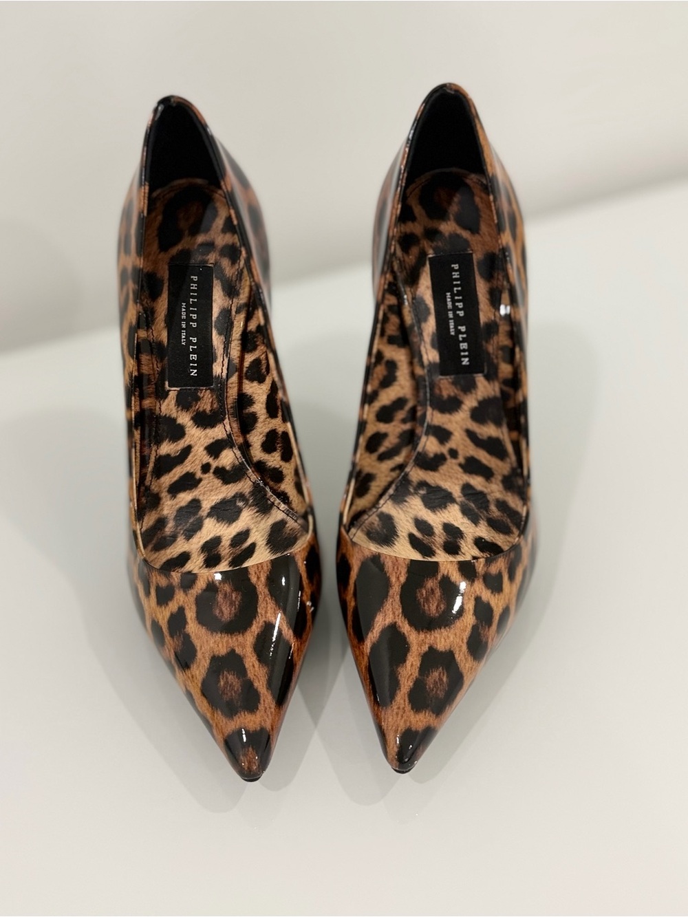Philipp Plein Skull Pointed-Toe Pumps